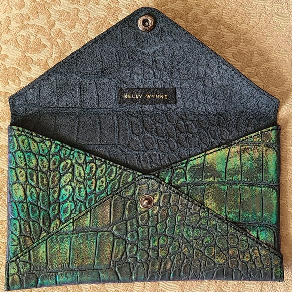 Rare Kelly Wynne Small all the things Envelope snap wallet - Picture 3 of 3